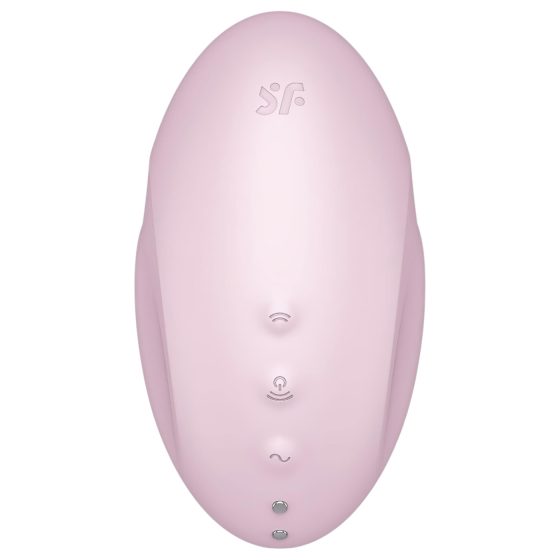 Satisfyer Vulva Lover 3 - akkus, léghullámos csiklóizgató (pink)