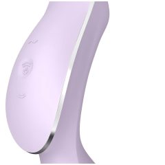   Satisfyer Curvy Trinity 2 - akkus léghullámos 2in1 vibrátor (lila)