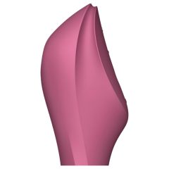   Satisfyer Curvy Trinity 3 - akkus léghullámos 2in1 vibrátor (piros)