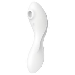 Satisfyer Curvy Trinity 5+ - okos 2in1 vibrátor (fehér)