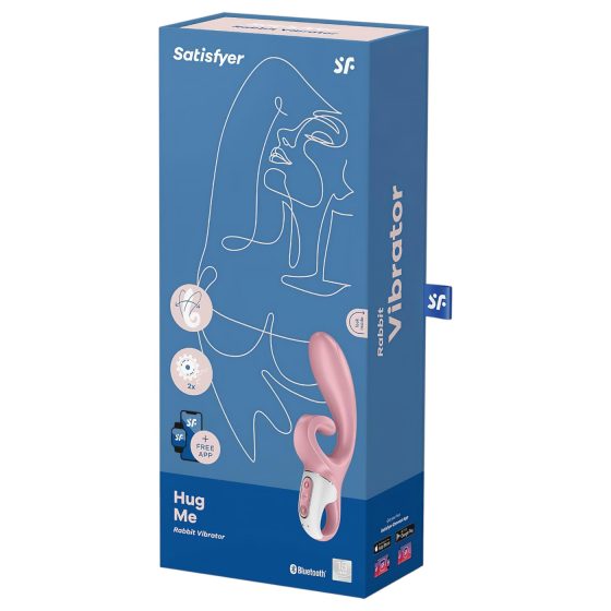 Satisfyer Hug Me - okos csiklókaros vibrátor (pink)