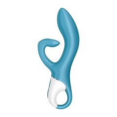   Satisfyer Embrace Me - akkus, csiklókaros vibrátor (türkiz)