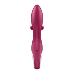 Satisfyer Embrace Me - akkus, csiklókaros vibrátor (piros)