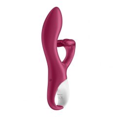 Satisfyer Embrace Me - akkus, csiklókaros vibrátor (piros)