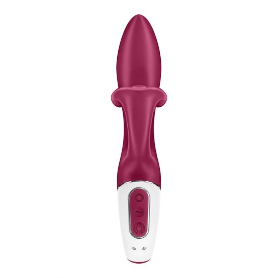 Satisfyer Embrace Me - akkus, csiklókaros vibrátor (piros)