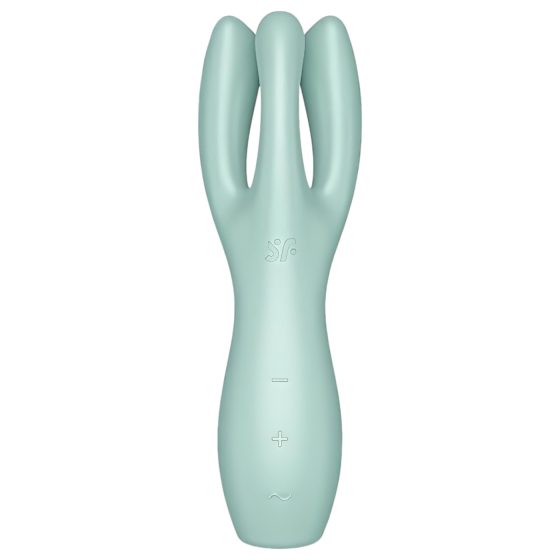 Satisfyer Threesome 3 - akkus csiklóvibrátor (menta)