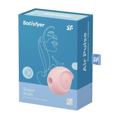   Satisfyer Sugar Rush - akkus, léghullámos csiklóvibrátor (pink)