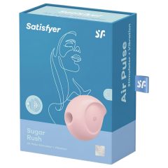   Satisfyer Sugar Rush - akkus, léghullámos csiklóvibrátor (pink)