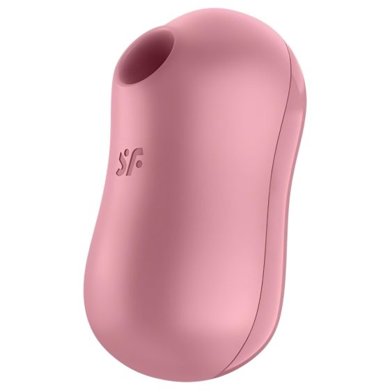 Satisfyer Cotton Candy - léghullámos csiklóvibrátor (korall)