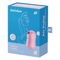   Satisfyer Cotton Candy - akkus léghullámos csiklóvibrátor (lila)