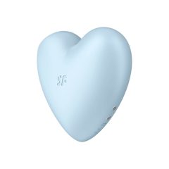   Satisfyer Cutie Heart - akkus léghullámos csiklóvibrátor (kék)