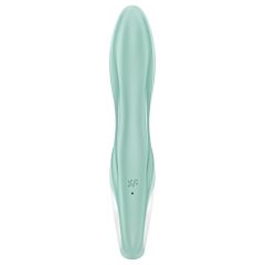   Satisfyer Air Pump Bunny 5 - okos pumpálható vibrátor (menta)