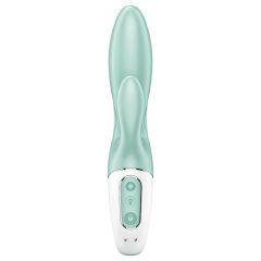   Satisfyer Air Pump Bunny 5 - okos pumpálható vibrátor (menta)