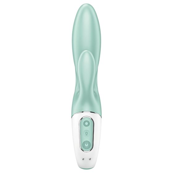 Satisfyer Air Pump Bunny 5 - okos pumpálható vibrátor (menta)