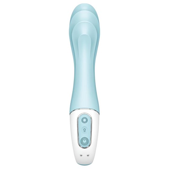 Satisfyer Air Pump Vibrator 5 - okos pumpálható vibrátor (kék)