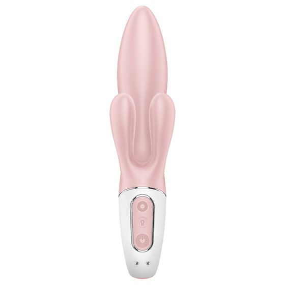 Satisfyer Air Pump Bunny 3 - pumpálható vibrátor (pink)