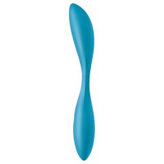   Satisfyer G-spot Flex 1 - akkus, vízálló G-pont vibrátor (zöld)