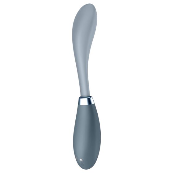 Satisfyer G-Spot Flex 3 - akkus G-pont vibrátor (szürke)