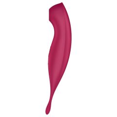 Satisfyer Twirling Pro - okos 2in1 csiklóvibrátor (piros)