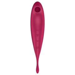 Satisfyer Twirling Pro - okos 2in1 csiklóvibrátor (piros)