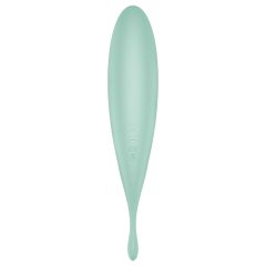 Satisfyer Twirling Pro - okos 2in1 csiklóvibrátor (menta)