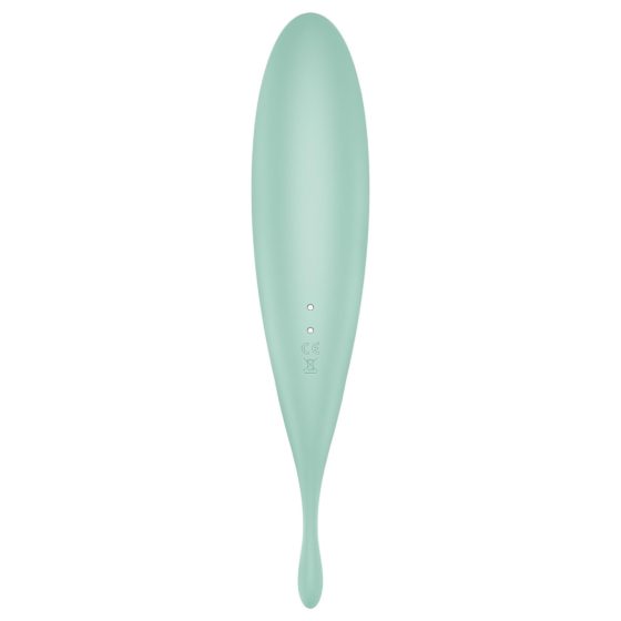 Satisfyer Twirling Pro - okos 2in1 csiklóvibrátor (menta)