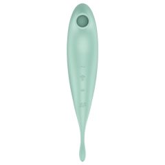 Satisfyer Twirling Pro - okos 2in1 csiklóvibrátor (menta)