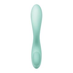   Satisfyer Rrrolling - akkus, mozgó golyós G-pont vibrátor (menta)