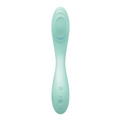   Satisfyer Rrrolling - akkus, mozgó golyós G-pont vibrátor (menta)