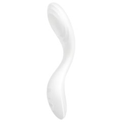   Satisfyer Rrrolling - akkus, mozgó golyós G-pont vibrátor (fehér)