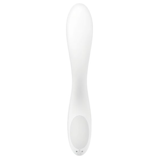 Satisfyer Rrrolling - akkus, mozgó golyós G-pont vibrátor (fehér)