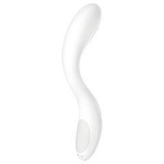   Satisfyer Rrrolling - akkus, mozgó golyós G-pont vibrátor (fehér)