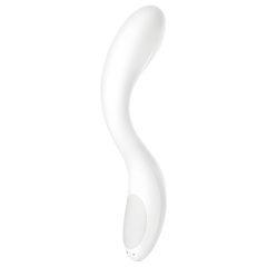   Satisfyer Rrrolling - akkus, mozgó golyós G-pont vibrátor (fehér)