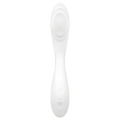   Satisfyer Rrrolling - akkus, mozgó golyós G-pont vibrátor (fehér)