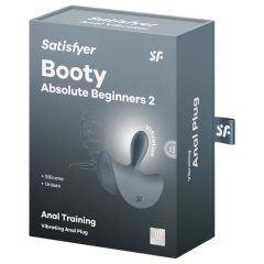   Satisfyer Booty Absolute Beginners 2 - anál vibrátor (szürke)