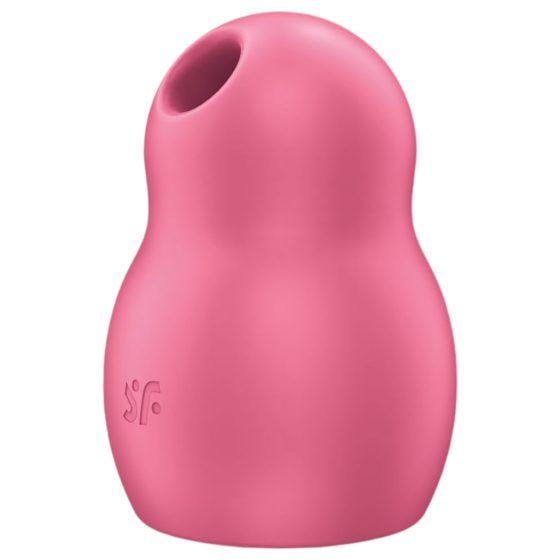 Satisfyer Pro To Go 1 - akkus, léghullámos csiklóizgató (piros)