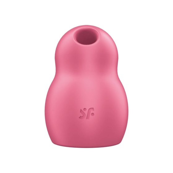 Satisfyer Pro To Go 1 - akkus, léghullámos csiklóizgató (piros)