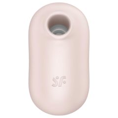   Satisfyer Pro To Go 2 - akkus, léghullámos csiklóizgató (bézs)