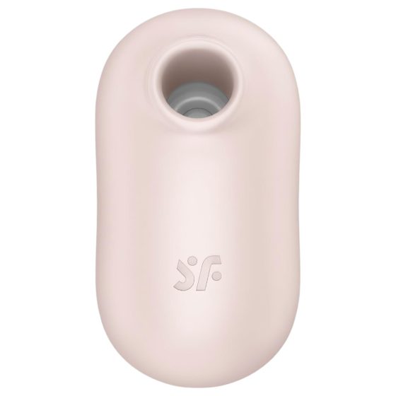 Satisfyer Pro To Go 2 - akkus, léghullámos csiklóizgató (bézs)