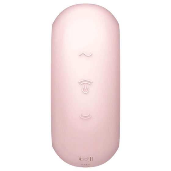 / Satisfyer Pro To Go 3 - akkus, léghullámos csiklóizgató (pink)