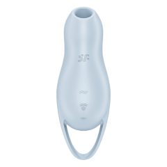   Satisfyer Pocket Pro 1 - akkus, léghullámos csiklóizgató (kék)