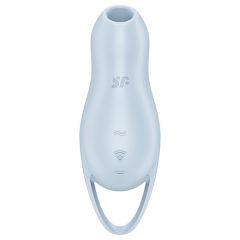   Satisfyer Pocket Pro 1 - akkus, léghullámos csiklóizgató (kék)