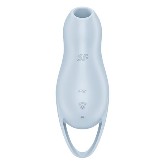 Satisfyer Pocket Pro 1 - akkus, léghullámos csiklóizgató (kék)