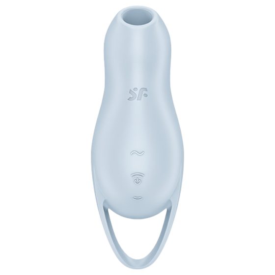 Satisfyer Pocket Pro 1 - akkus, léghullámos csiklóizgató (kék)