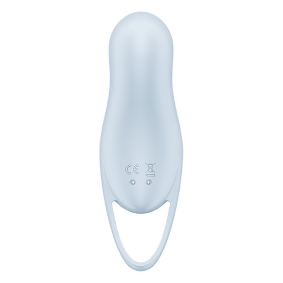 Satisfyer Pocket Pro 1 - akkus, léghullámos csiklóizgató (kék)