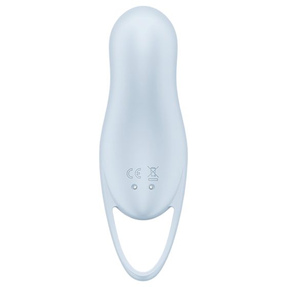 Satisfyer Pocket Pro 1 - akkus, léghullámos csiklóizgató (kék)