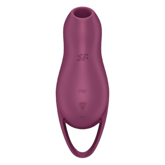 Satisfyer Pocket Pro 1 - akkus, léghullámos csiklóizgató (lila)