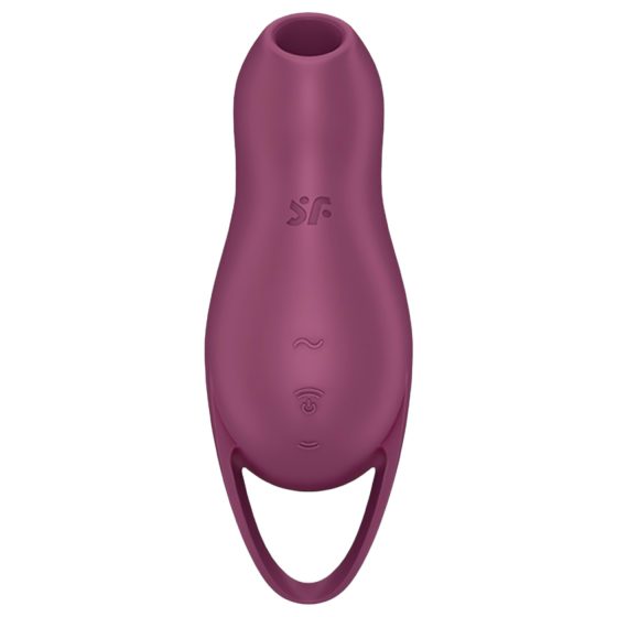 Satisfyer Pocket Pro 1 - akkus, léghullámos csiklóizgató (lila)