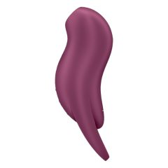   Satisfyer Pocket Pro 1 - akkus, léghullámos csiklóizgató (lila)