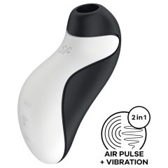   Satisfyer Orca - vízálló léghullámos csiklóizgató (fekete-fehér)